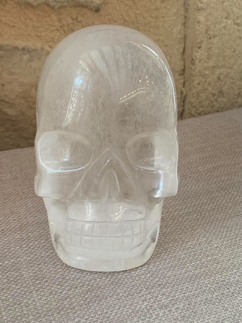 Crâne de cristal de roche