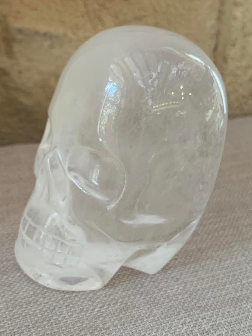 Crâne de cristal de roche