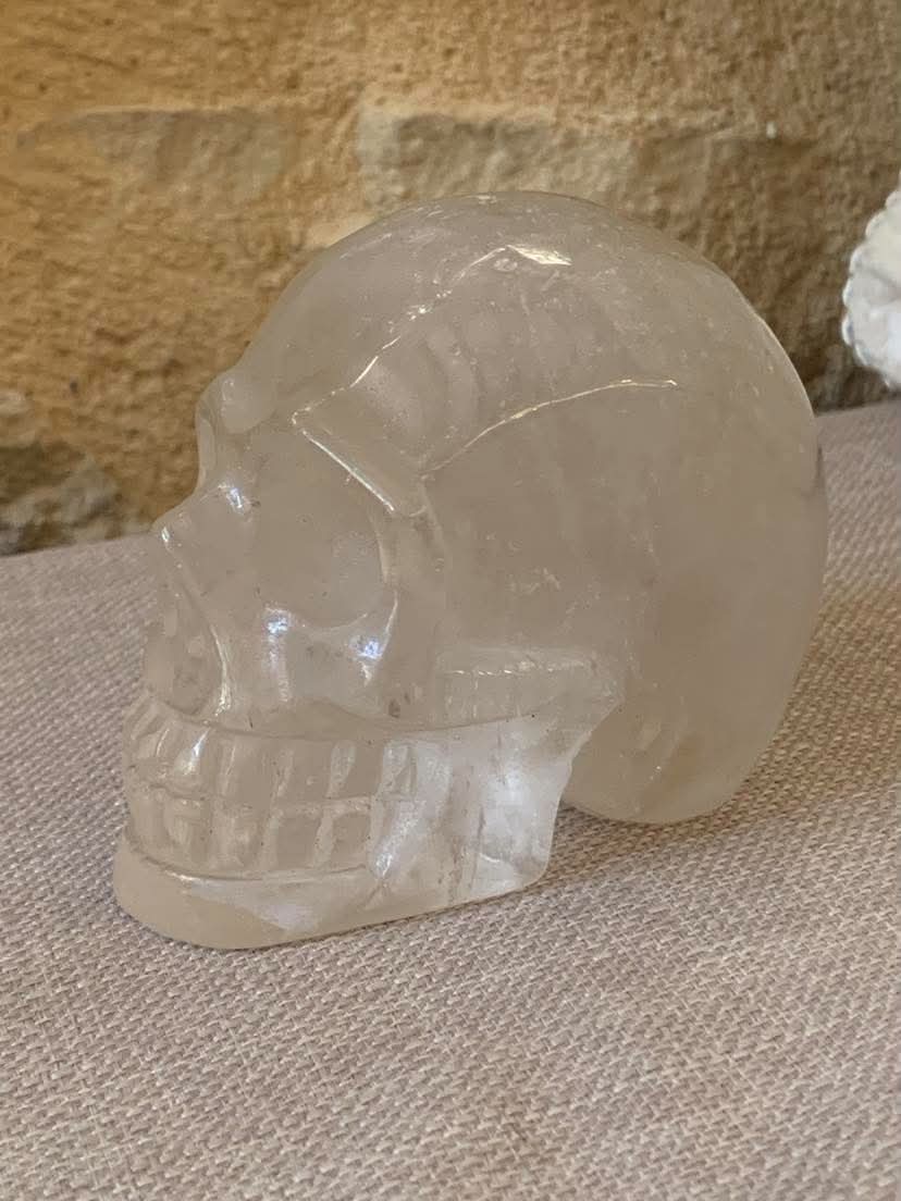 Crâne de cristal de roche