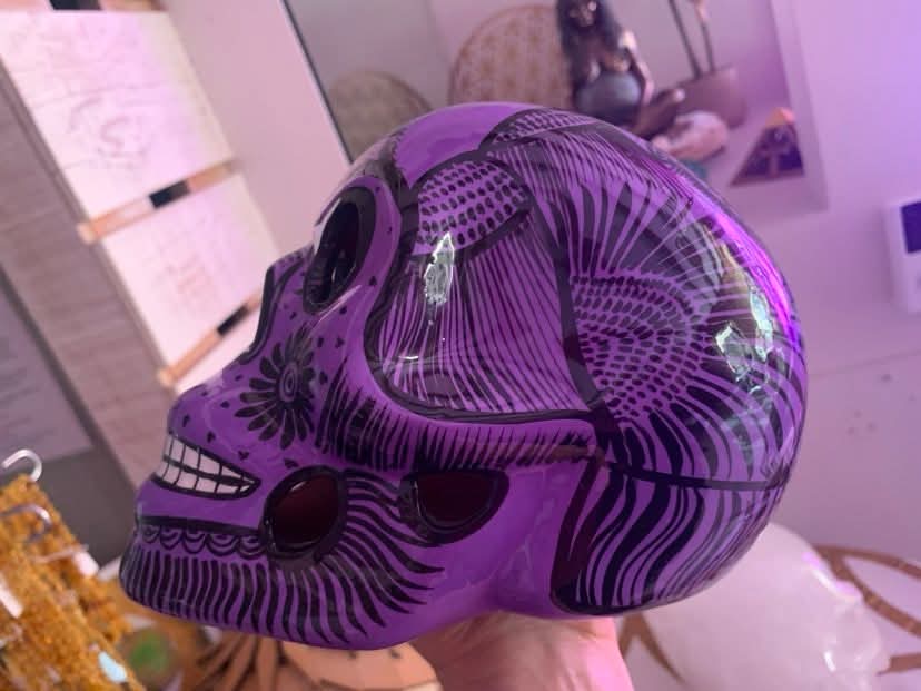 Crâne Calavera du Mexique