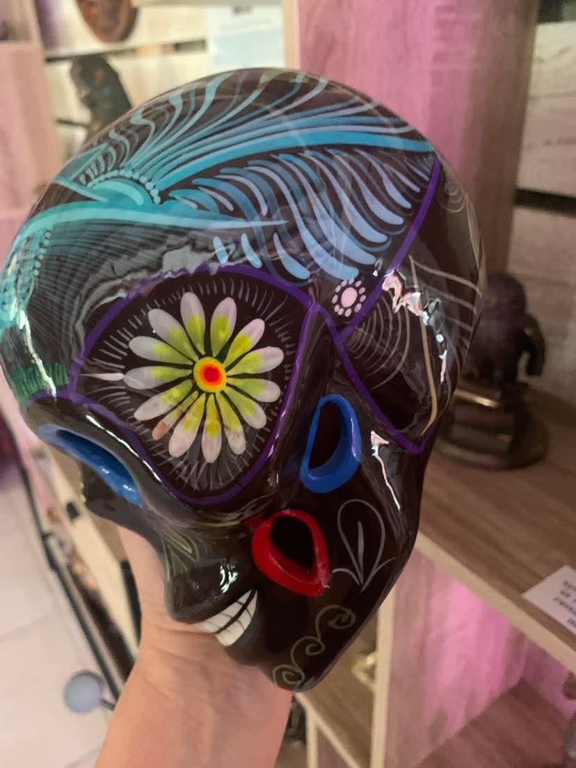 Crâne Calavera Mexicain