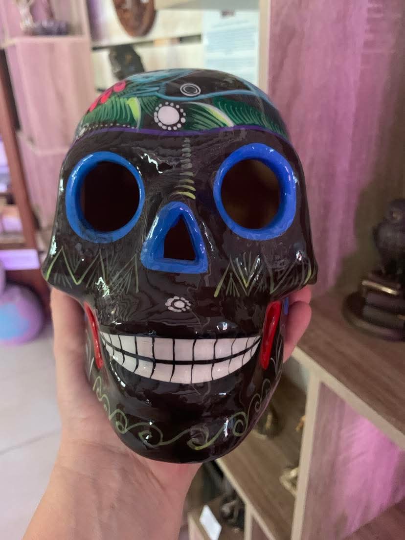 Crâne Calavera Mexicain