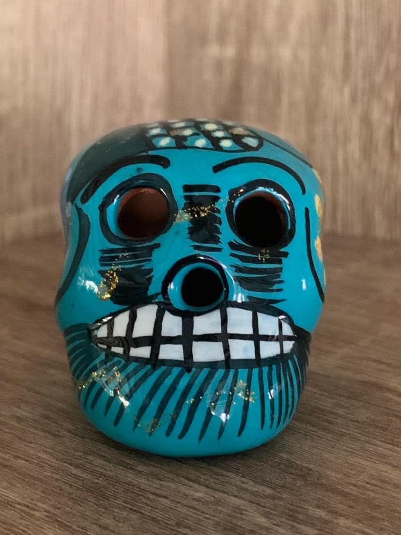 Crâne Calavera Mexicain