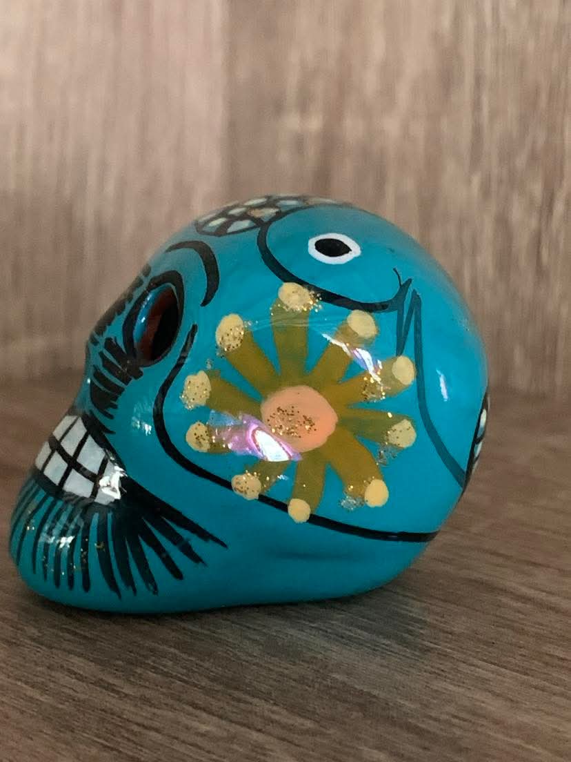 Crâne Calavera Mexicain