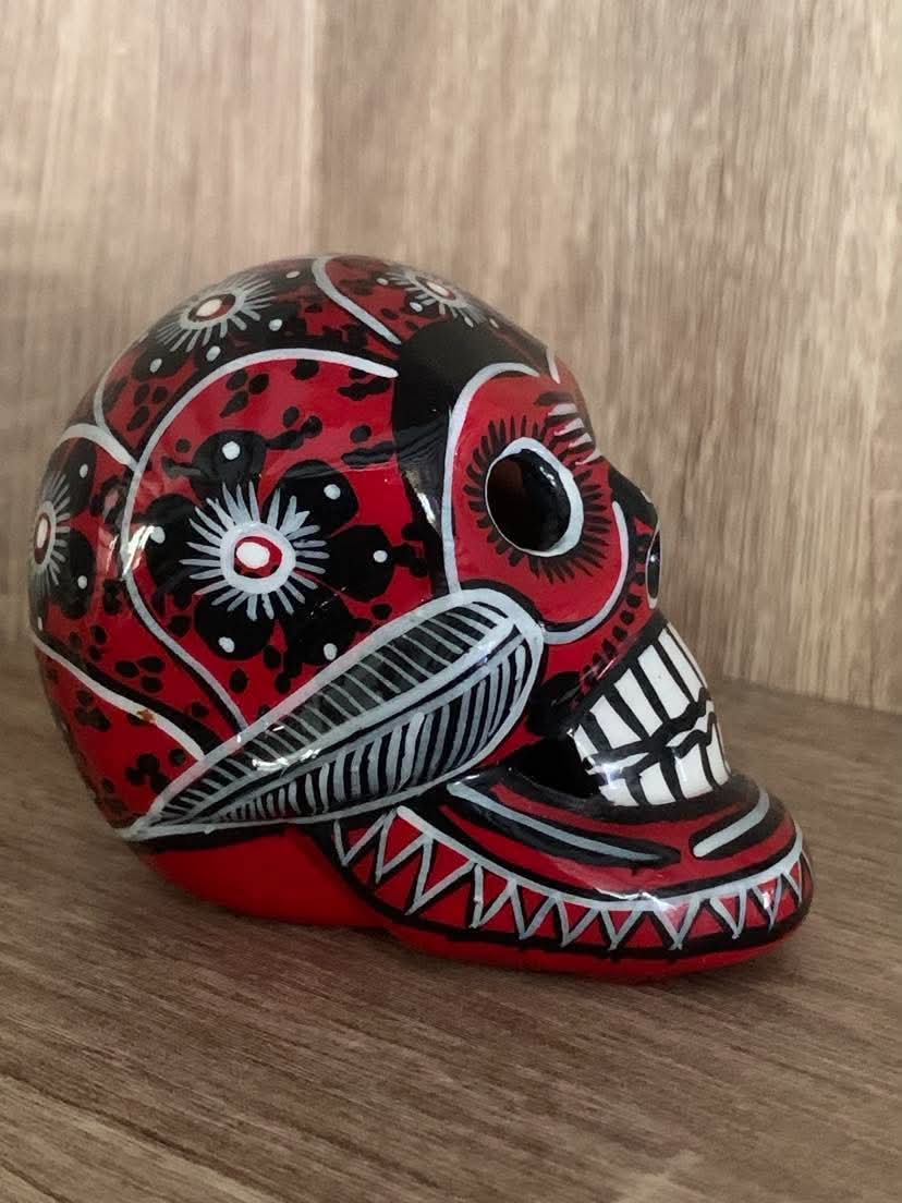 Crâne Calavera mexicain