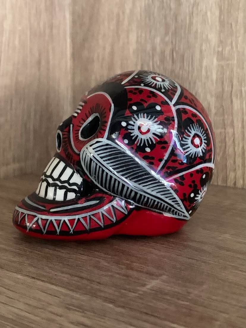 Crâne Calavera mexicain