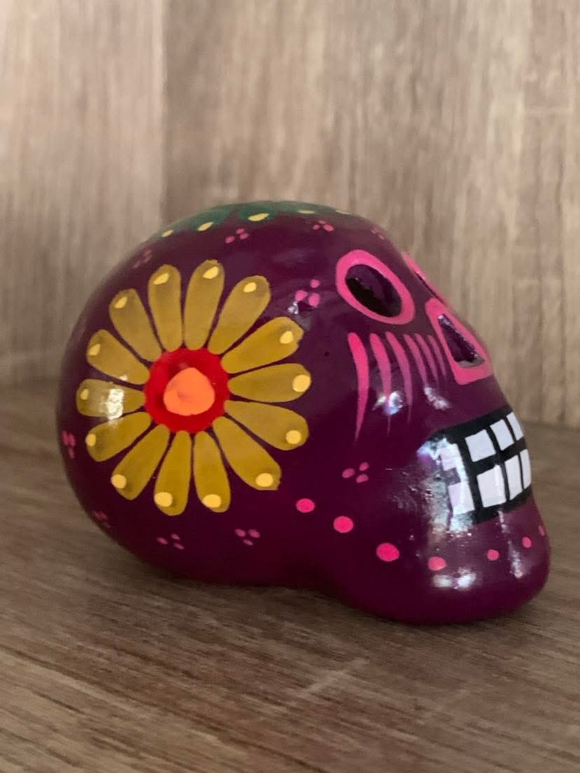 Crâne Calavera mexicain