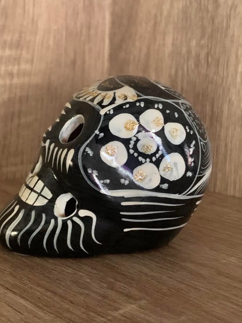 Crâne Calavera mexicain