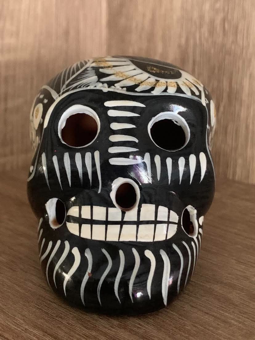Crâne Calavera mexicain