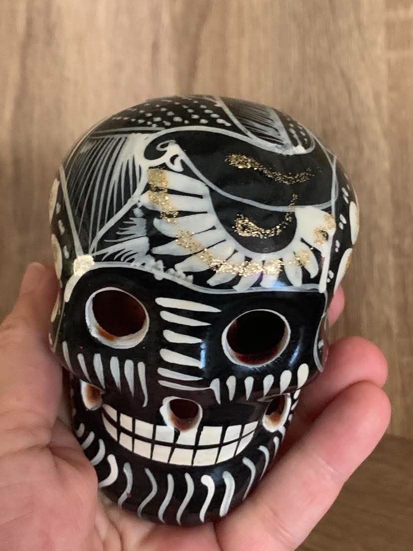 Crâne Calavera mexicain