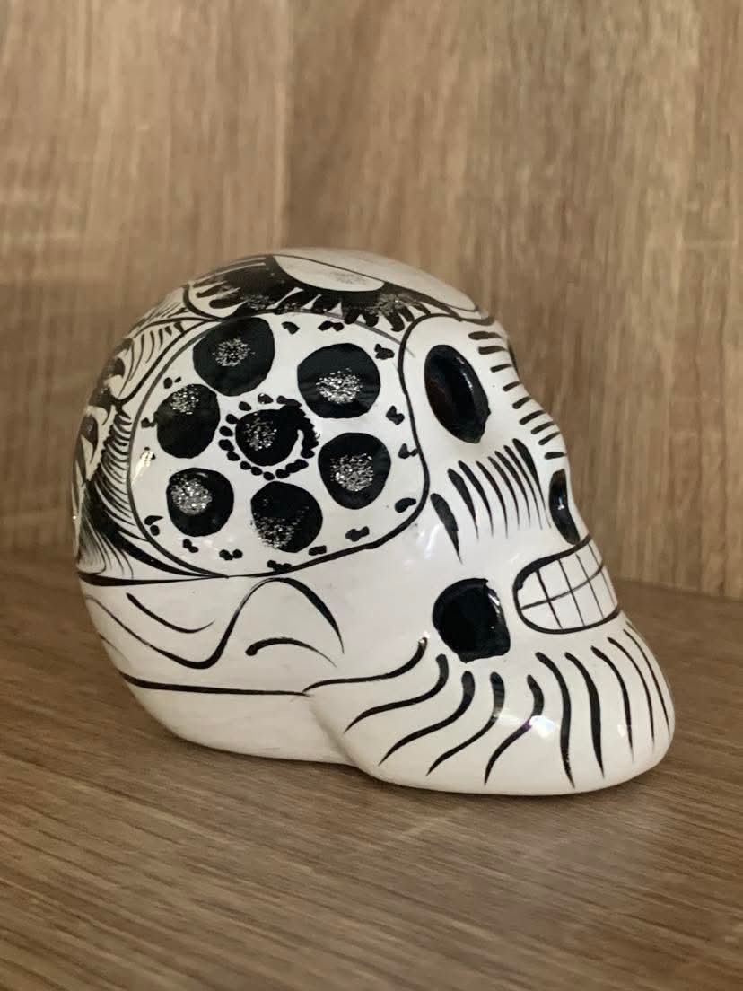 Crâne Calavera mexicain