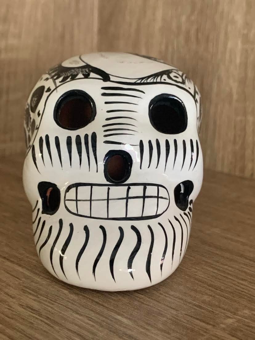 Crâne Calavera mexicain