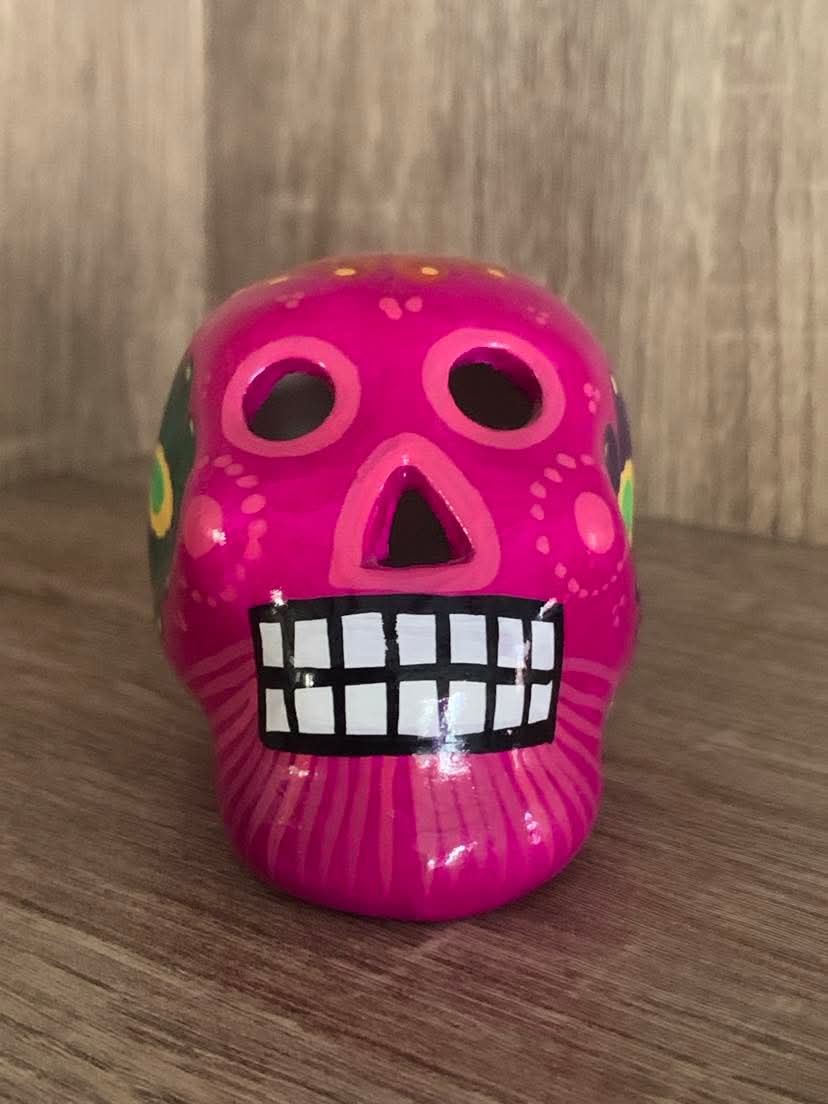 Crâne Calavera mexicain