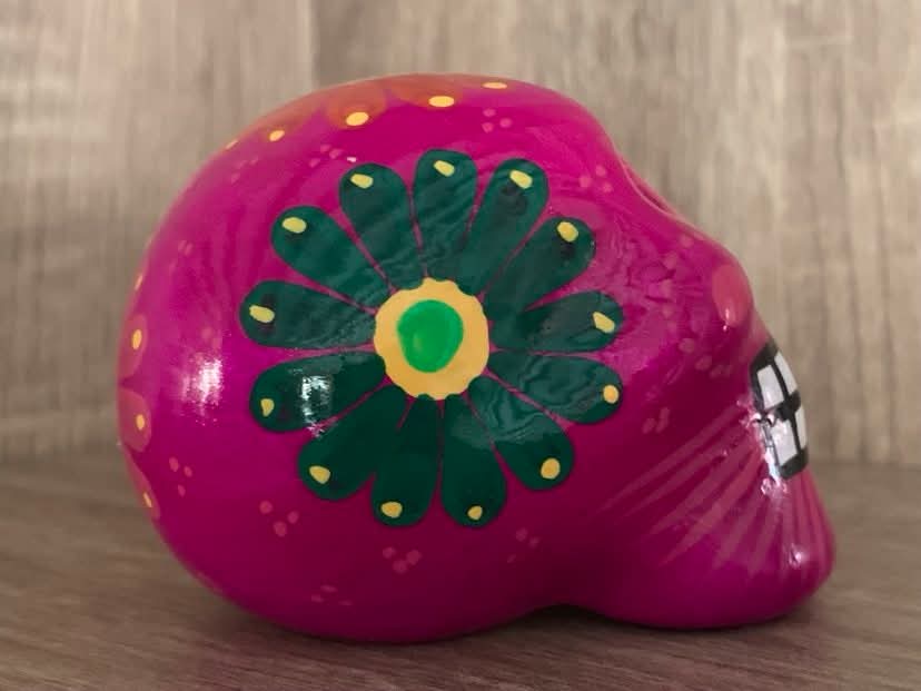 Crâne Calavera mexicain