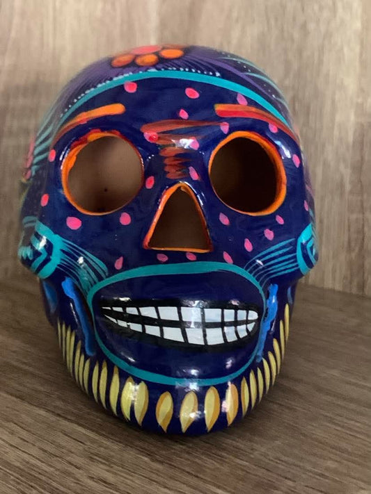 Crâne Calavera mexicain