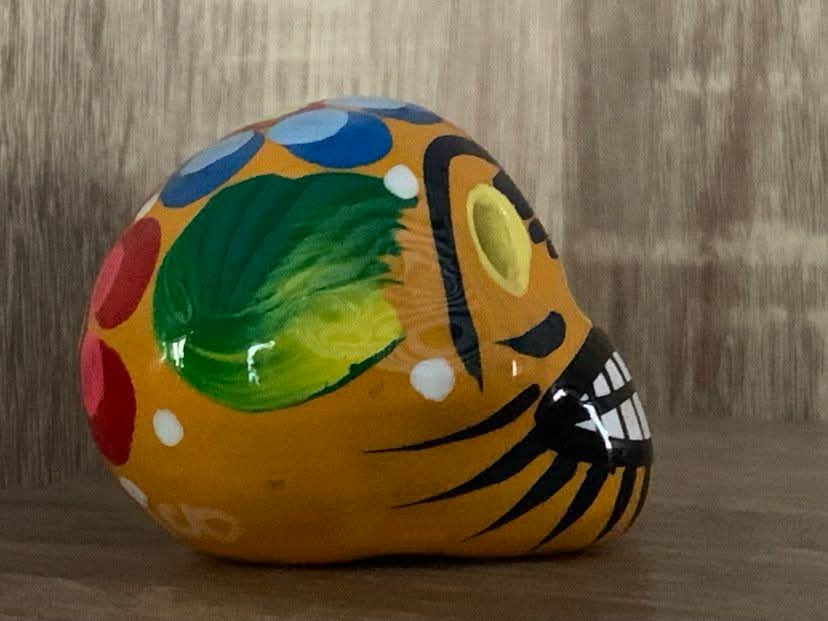 Crâne Calavera mexicain