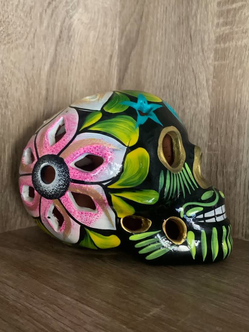 Crâne Calavera mexicain