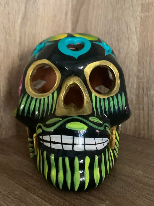Crâne Calavera mexicain