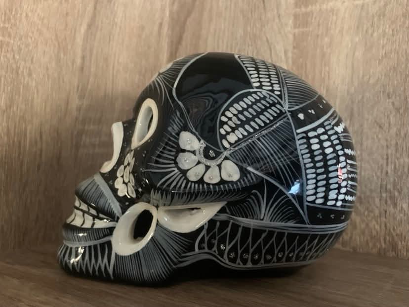 Crâne Calavera mexicain