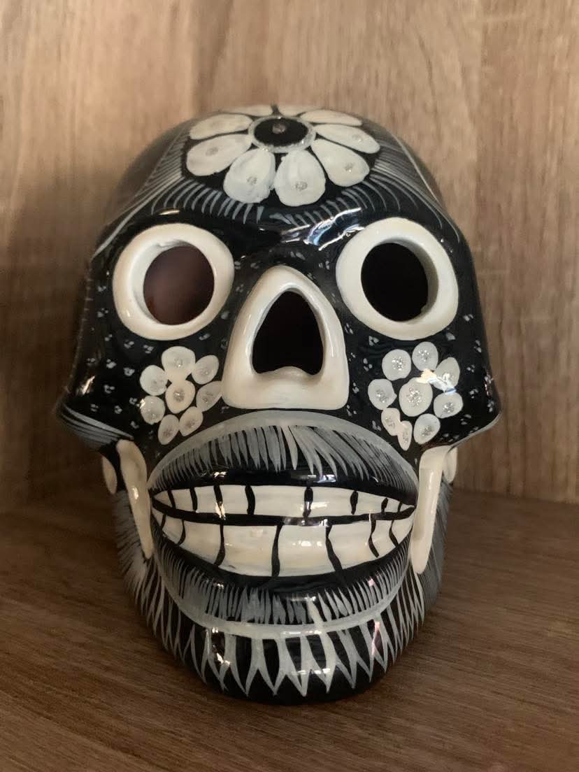 Crâne Calavera mexicain