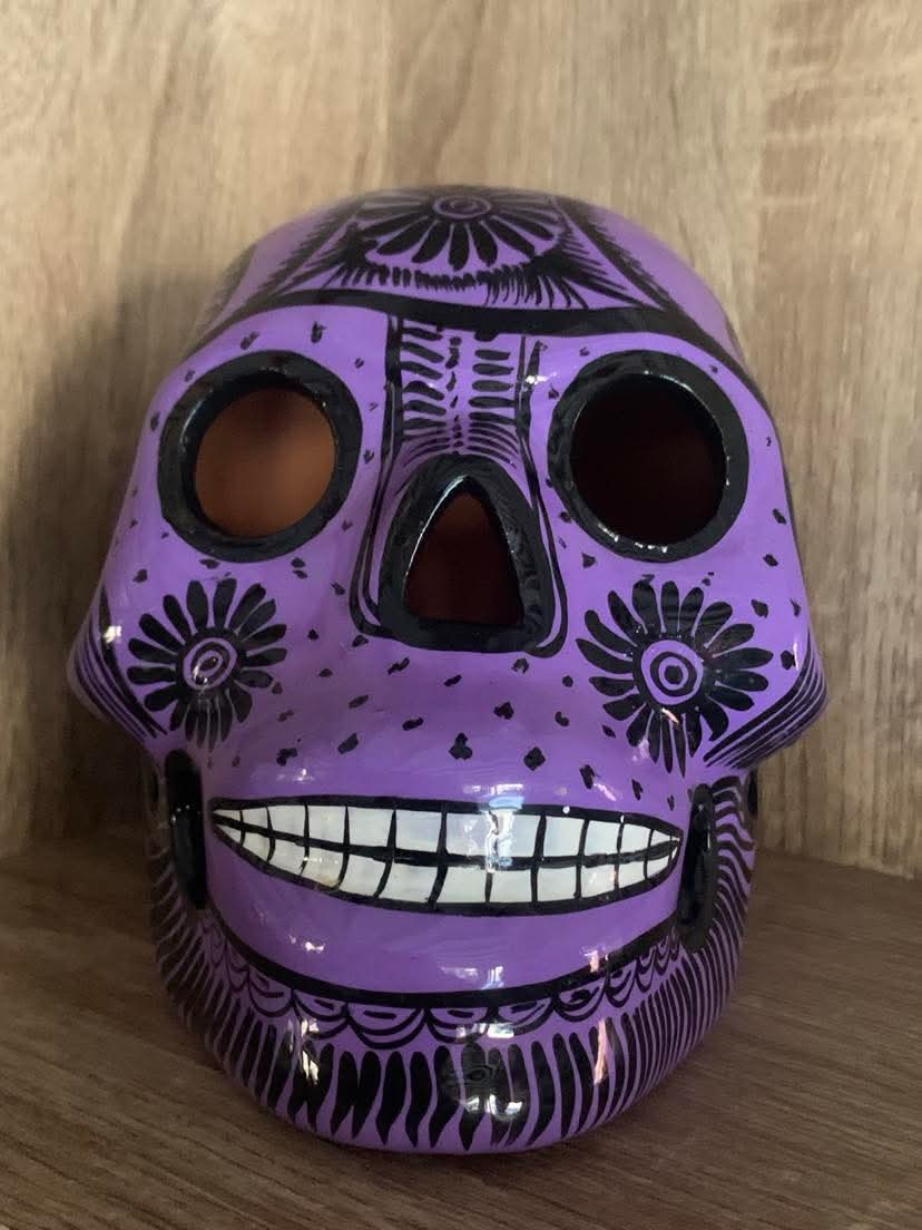 Crâne Calavera du Mexique