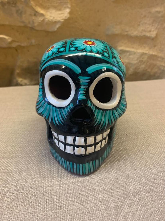 Crâne Calavera mexicain