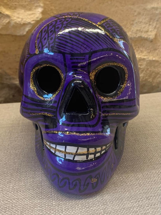Crâne Calavera mexicain