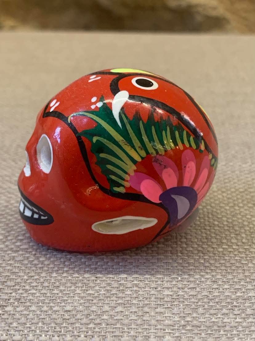 Crâne Calavera mexicain
