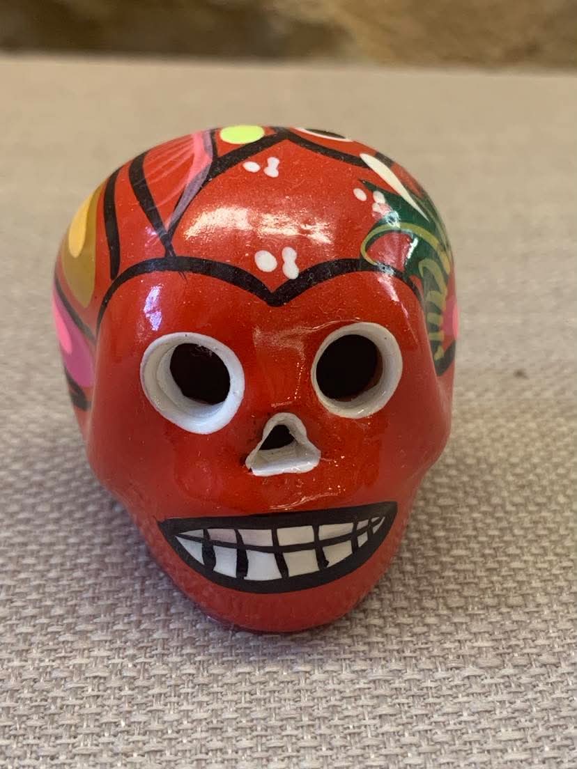Crâne Calavera mexicain