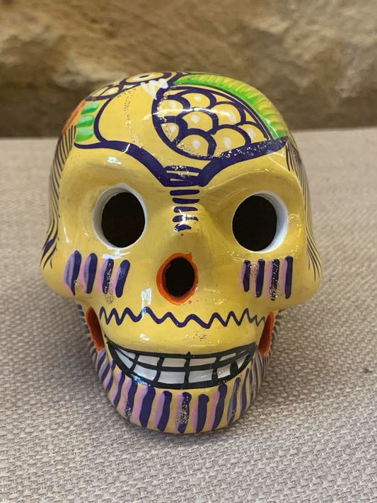 Crâne Calavera mexicain