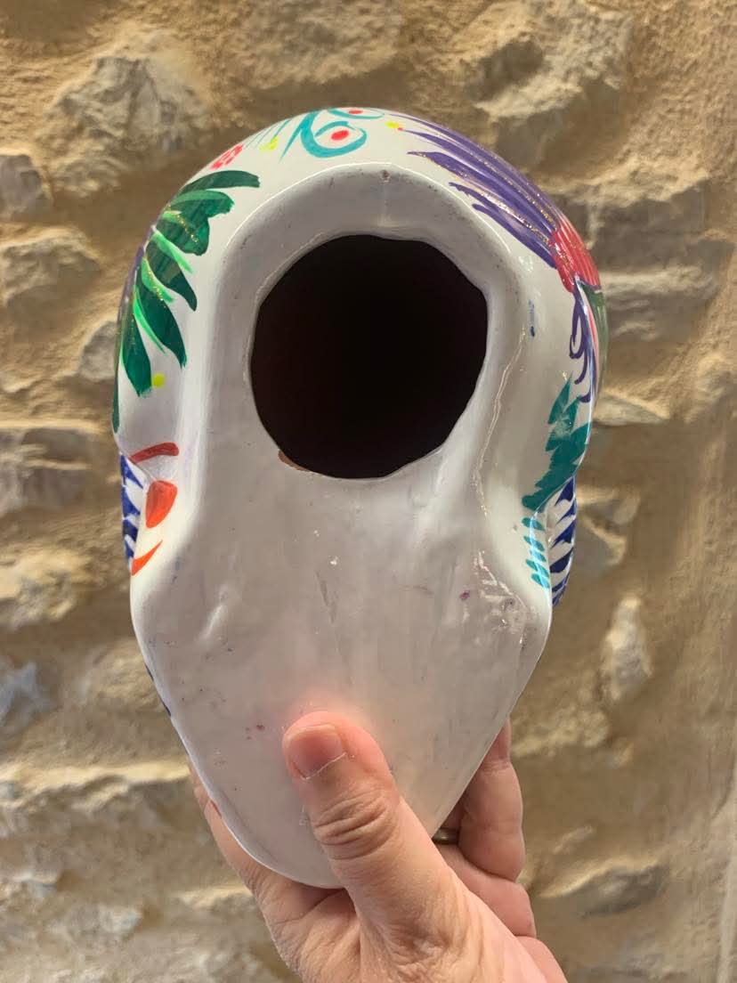Crâne Calavera mexicain