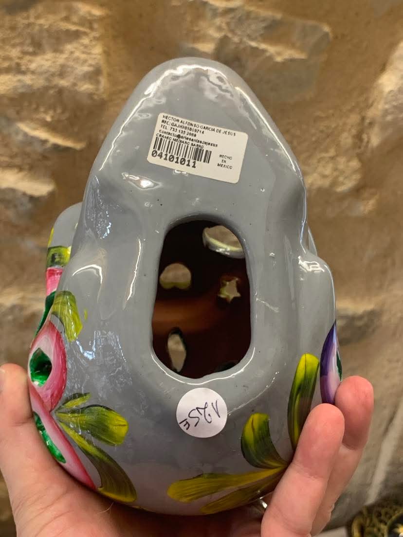 Crâne Calavera mexicain