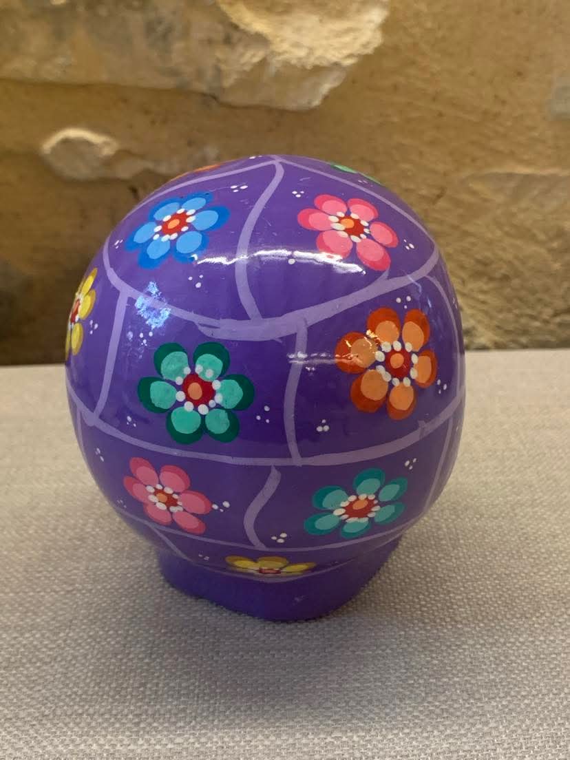 Crâne Calavera mexicain