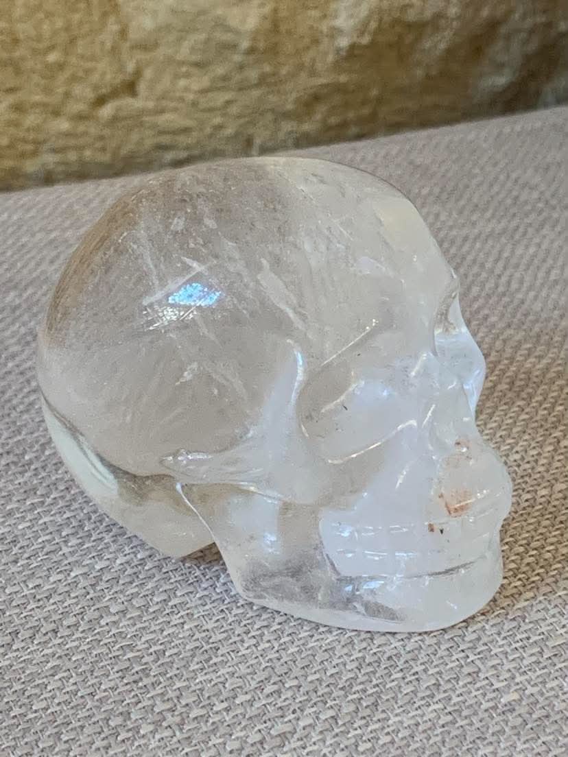 Crâne de cristal de roche