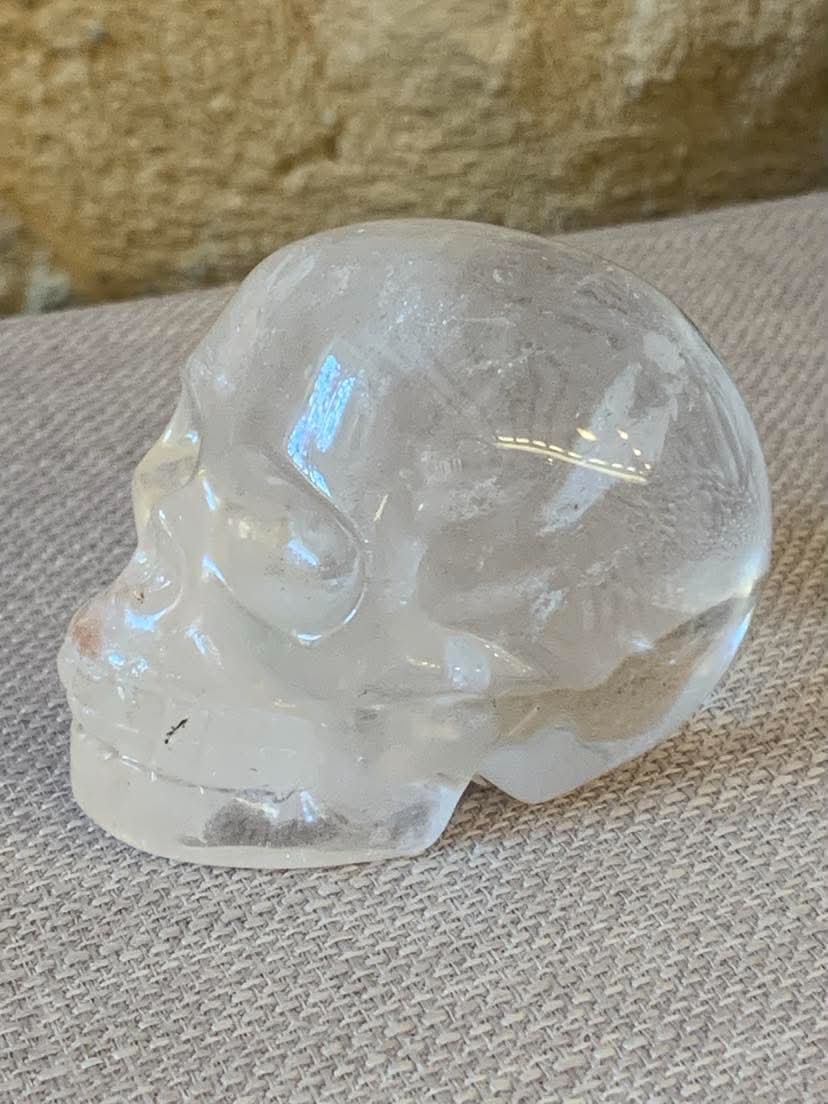 Crâne de cristal de roche