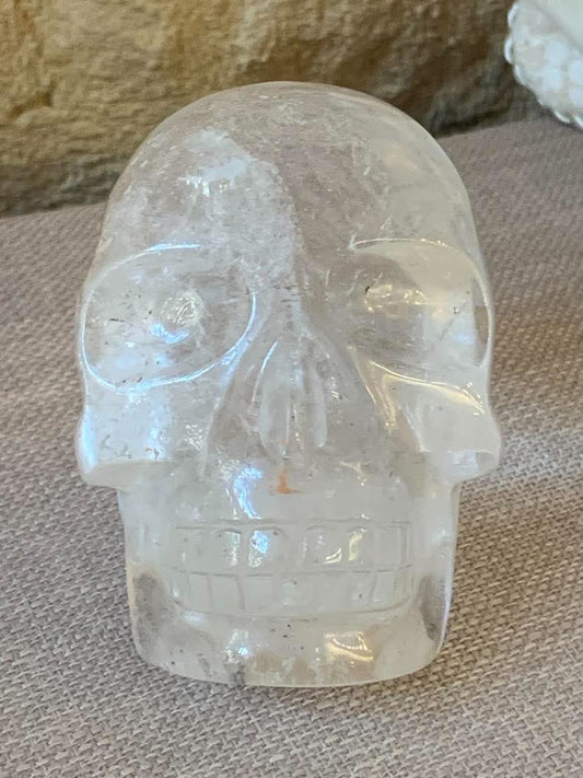 Crâne en cristal de roche