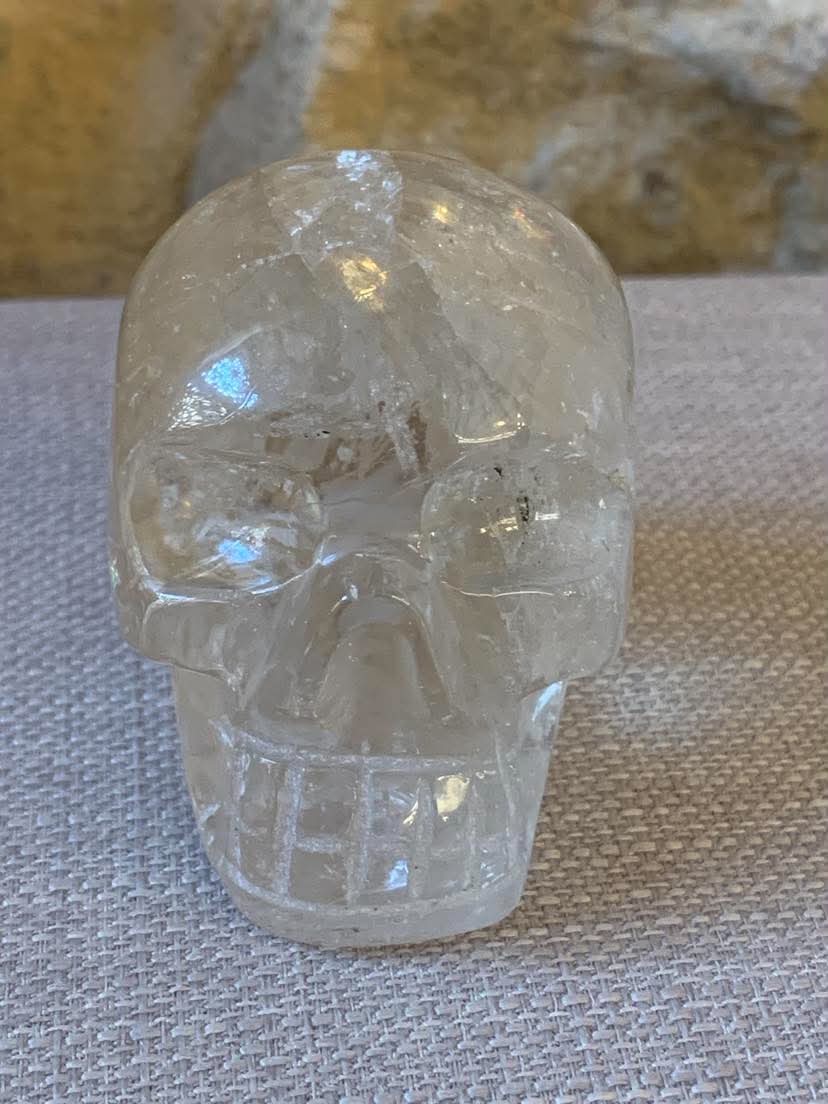 Crâne de cristal de roche