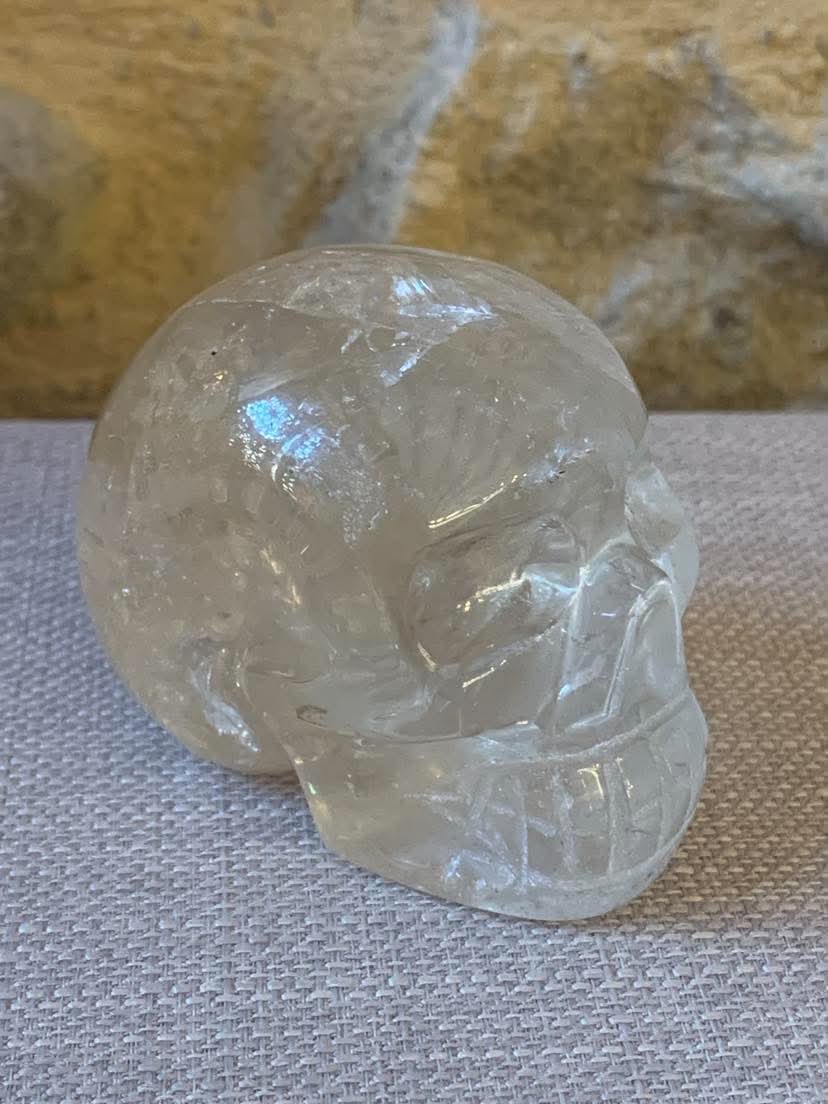 Crâne de cristal de roche
