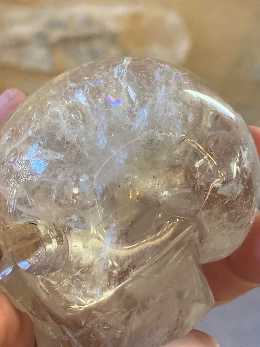 Crâne de cristal de roche