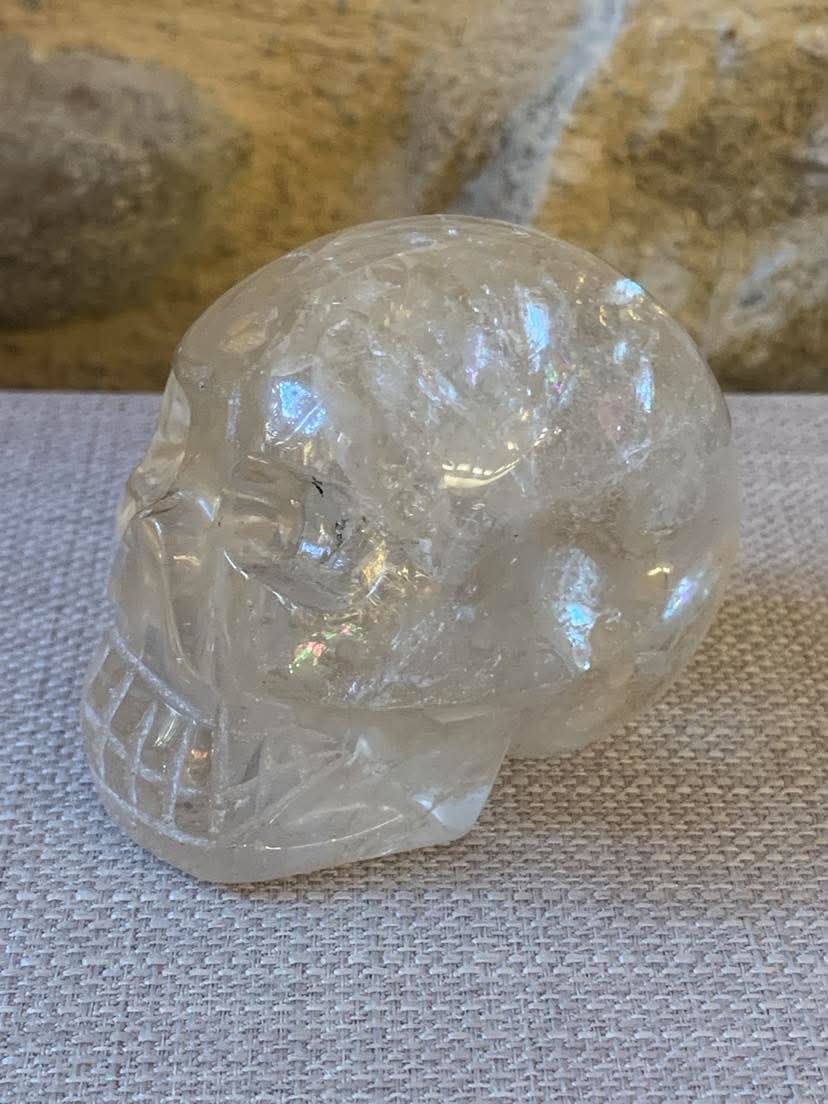 Crâne de cristal de roche